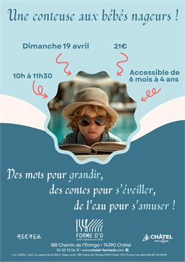 Une conteuse aux bébés nageurs ! - Forme d'O