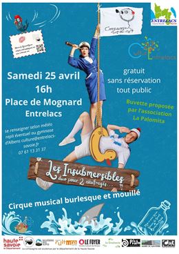 Les Insubmersibles - cirque musical burlesque - Cie Un de ces quatre