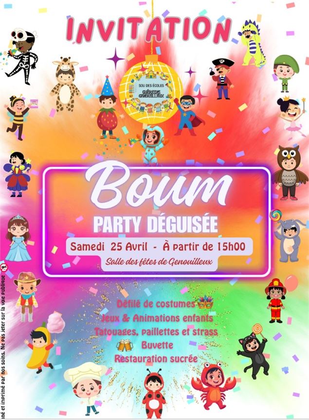 Boum party déguisée_Genouilleux