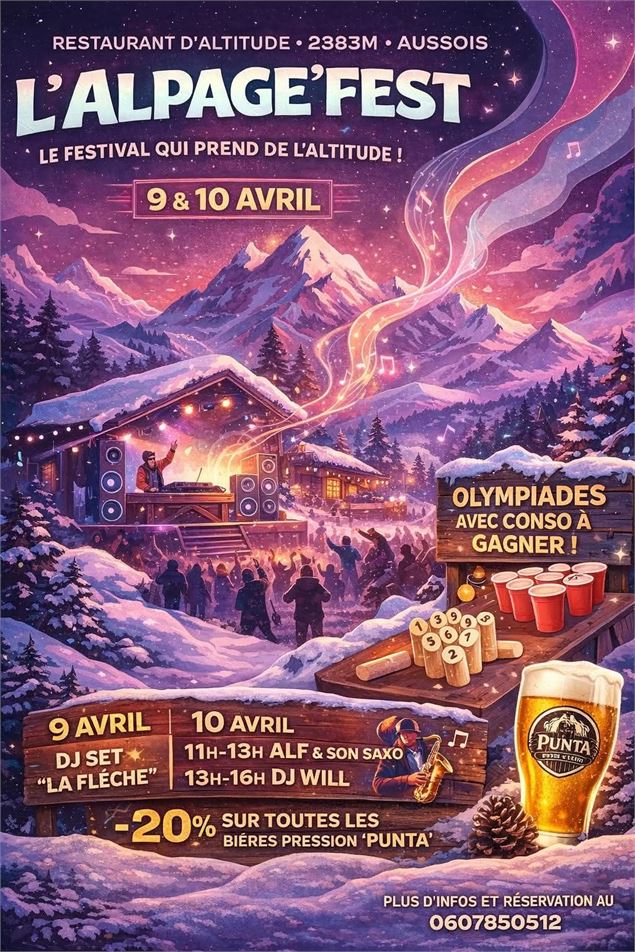 Affiche de L'Alpage'Fest - L'Alpage