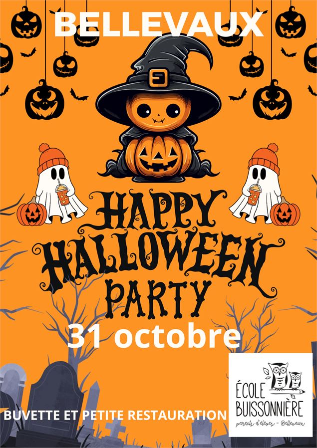 Happy Halloween Party_Bellevaux - Ecole Buissonnière Bellevaux