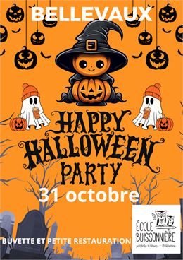 Happy Halloween Party_Bellevaux - Ecole Buissonnière Bellevaux