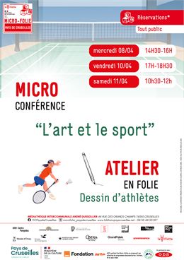 L'art et le sport_Cruseilles - Micro-Folie Pays de Cruseilles