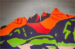 Exposition "Variations Champérolaines" de Florence Vernerey_Champéry - Florence Vernerey