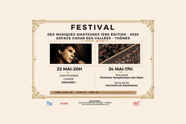 Festival des musiques amateures_Thônes - CPMT