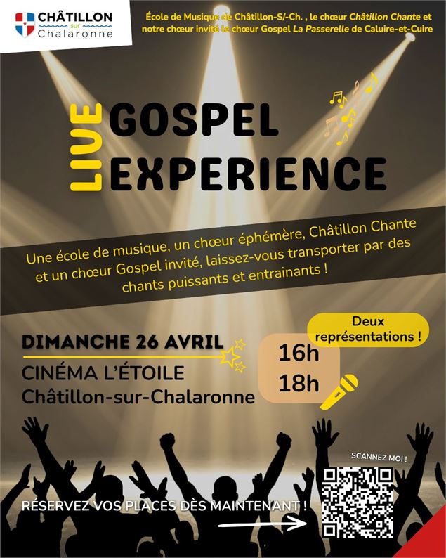 Gospel Live Experience - Ville de Châtillon-sur-Chalaronne