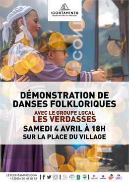 Démonstration de danses folkloriques au Hameau du Lay_Les Contamines-Montjoie