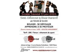 Stage Body karaté_Thônes - Foyer d'Animation
