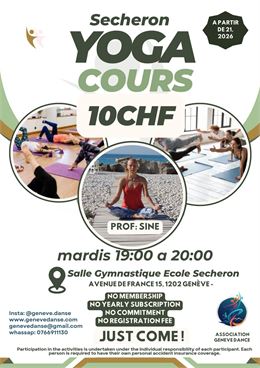 YOGA - 10CHF - Sécheron - asso