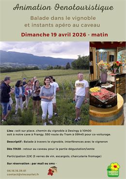 Animation oenotouristique - Vincent Courlet