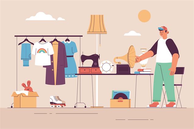 Image vide-grenier - Freepik