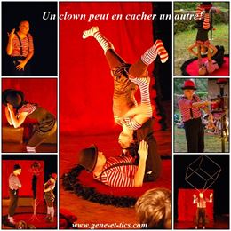 Affiche du spectacle - Genes et tics