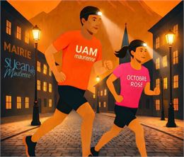 Bandeau extrait affiche Urban Night Trail - UAMaurienne