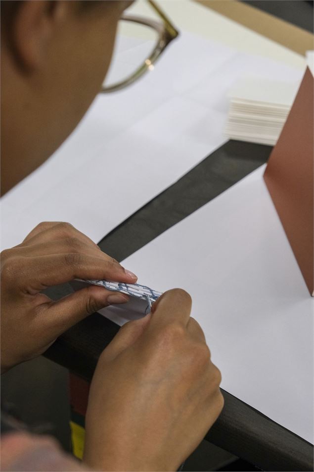 Atelier d'initiation à la reliure - Aline Bovard Rudaz