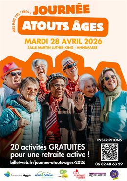 La journée ATOUTS AGES Ridés mais pas fanés - service communication AAGGLO