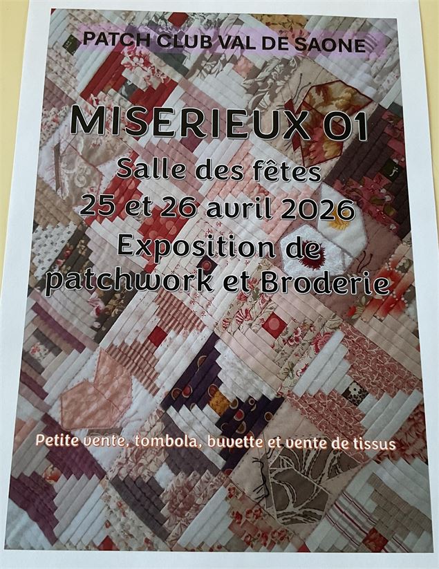 Exposition de patchwork et broderies_Misérieux - DR