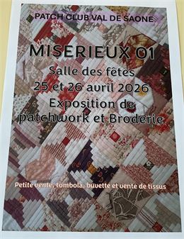 Exposition de patchwork et broderies_Misérieux - DR