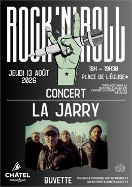 Concert rock "La Jarry"_Châtel - Châtel Tourisme
