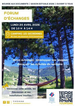 Forum du Tourisme_Champfromier - OT Terre Valserhone