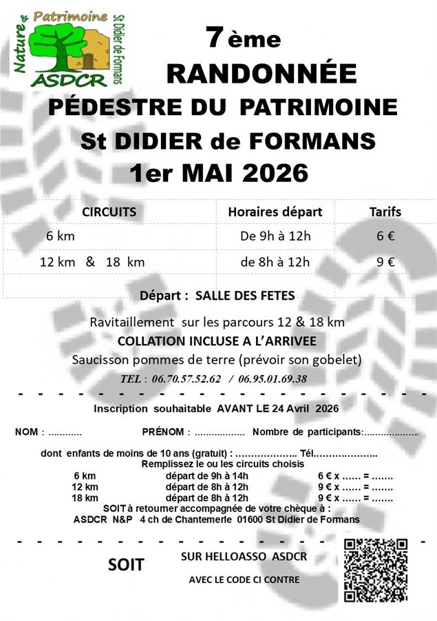 7ème randonnée pédestre du patrimoine_Saint-Didier-de-Formans - DR