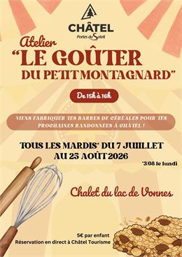 Atelier "le goûter du petit montagnard"_Châtel - Châtel Tourisme