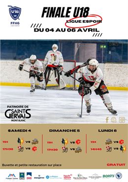 HOCKEY SUR GLACE - FINALE U18_Saint-Gervais-les-Bains - Droits réservés