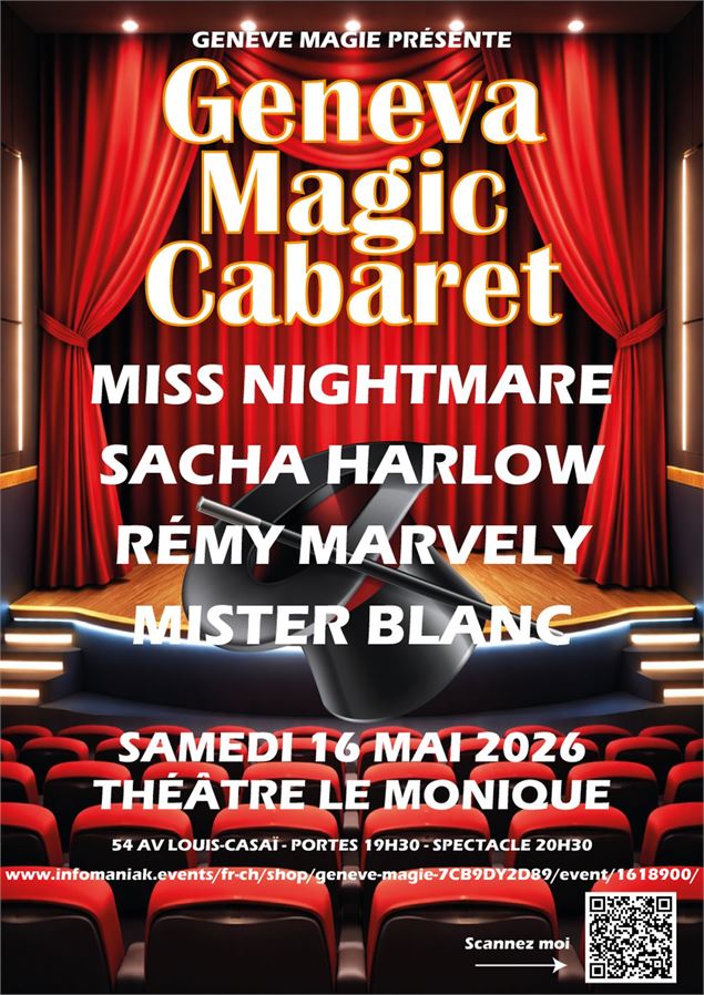 Geneva Magic Cabaret 2026 - Genève Magie