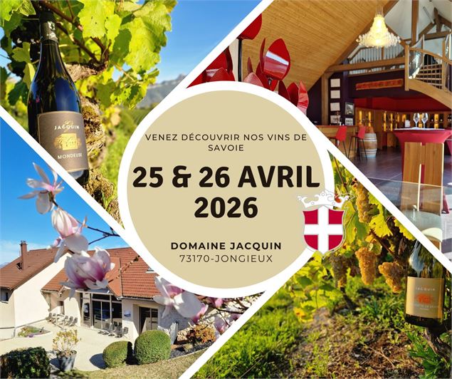 Portes Ouvertes au Domaine Jacquin - Domaine Jacquin