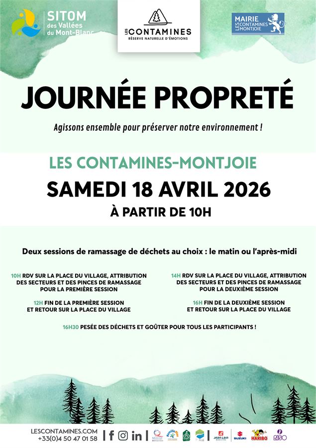 Journée propreté des Contamines-Montjoie_Les Contamines-Montjoie