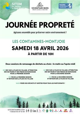 Journée propreté des Contamines-Montjoie_Les Contamines-Montjoie