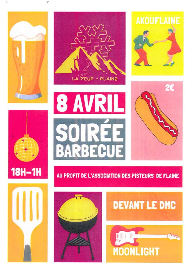 Barbecue organisé par GMDS_Flaine