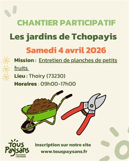 Chantier participatif Tous Paysans ! - Tous Paysans