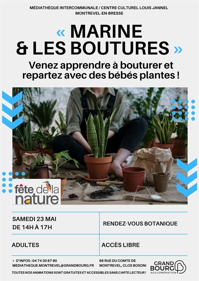 Marine et les boutures - Droits réservés