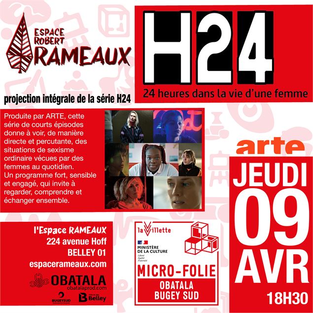 Projection - H24 - série Arte & Micoroflie - obatala