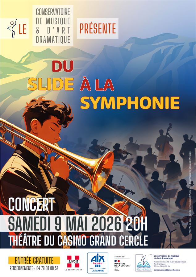 Du slide à la symphonie, du trombone... à l'orchestre_Aix-les-Bains