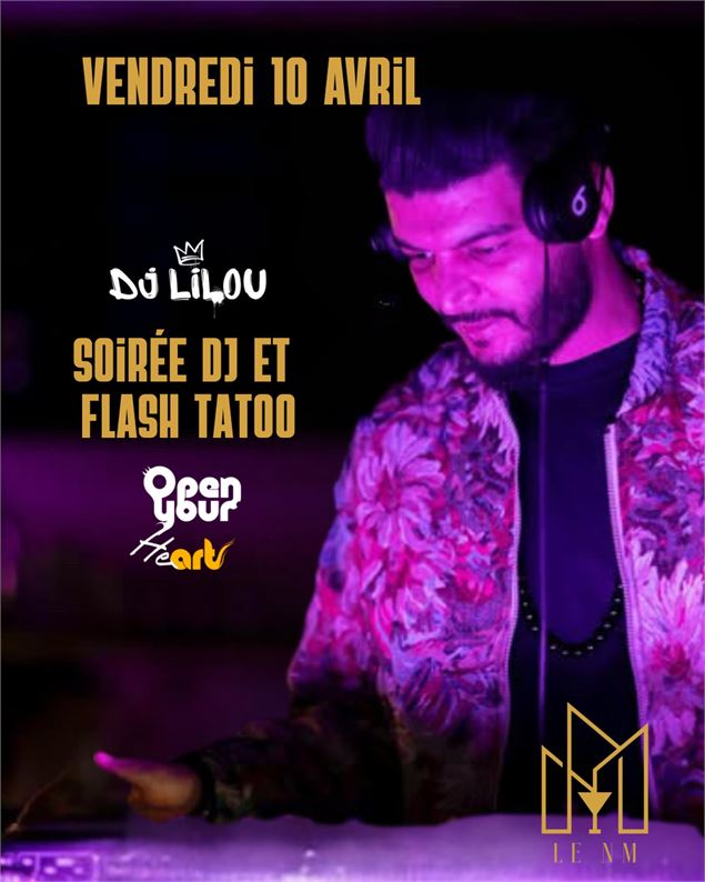 Soirée concert au NM : DJ Lilou et flash tatoo_Belley - NM