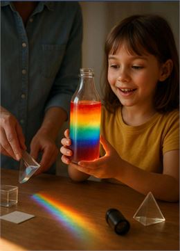 Atelier : Fabrique ton Arc en ciel_Valromey-sur-Séran - Observatoire de la Lèbe