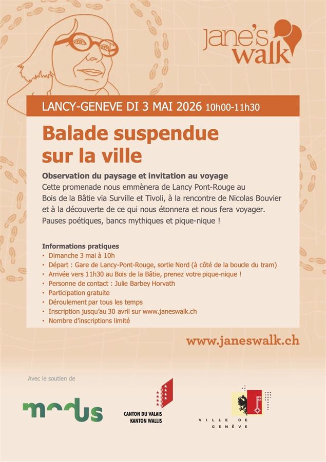 Promenade de Jane : Balade suspendue sur la ville - DR