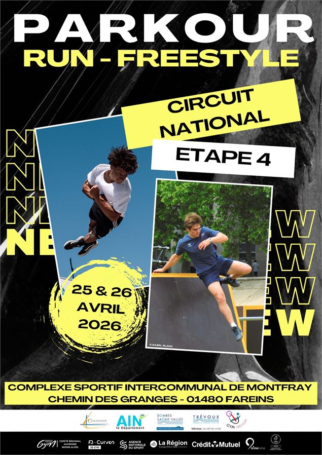 Compétition de Parkour - Run - Freestyle - DR