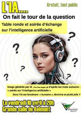 Table ronde autour de l'IA_Valromey-sur-Séran - Vivre en Valromey Retord