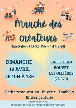 Marché des créateurs_Fillière - Pomme d’Happy Multi-accueil