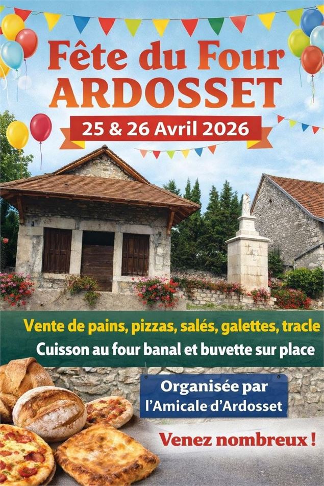 Fête du four à Ardosset_Ceyzérieu - Amicale d'Ardosset