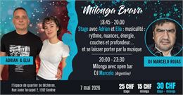Milonga Brava avec Adrian et Elia - DJ Marcelo Rojas - Milonga Brava