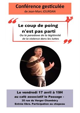 Conférence gesticulée - JM Jourdan