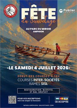 Fête du Sauvetage_Publier - Mairie de Publier