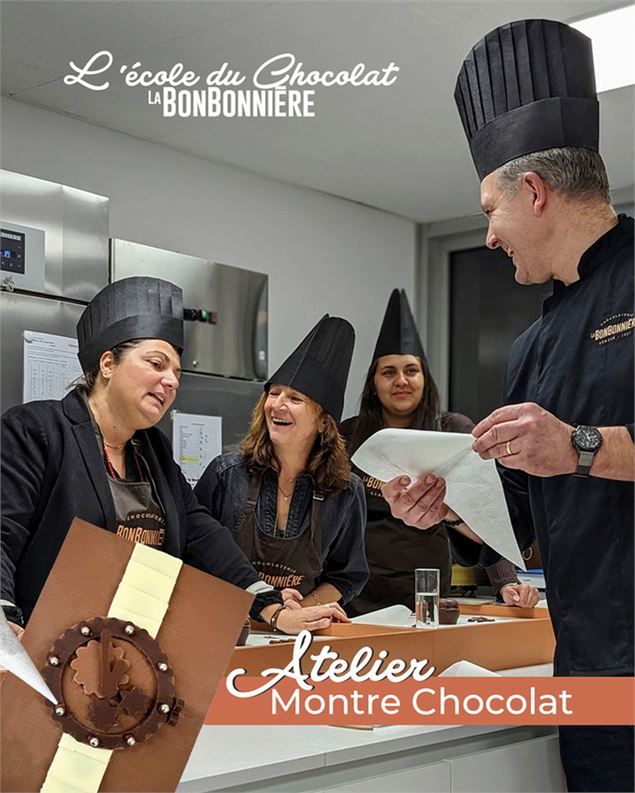 Atelier Créez votre montre en chocolat - La Bonbonnière