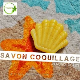 Atelier cosmétique pour enfant: fabrication Savon coquillage - L'Art du Cosmétique au Naturel