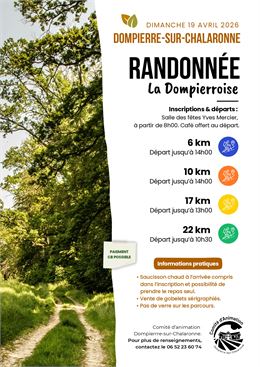 Randonnée pédestre : La Dompierroise - aucun 