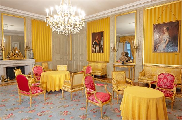 Les salons d'honneur du château des ducs de Savoie à Chambéry - Département de la Savoie