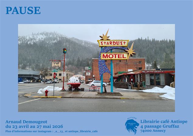 Exposition : Pause_Annecy - Arnaud Demougeot